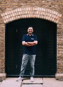 I got clicked by Santosh